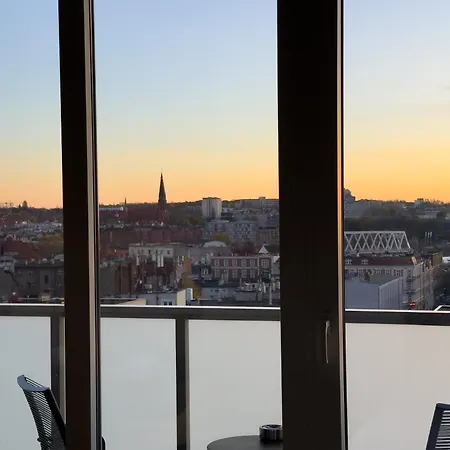 Apartmán Urban Global Premium,10th Floor No 23, Self Check-in, No Deposit Katovice