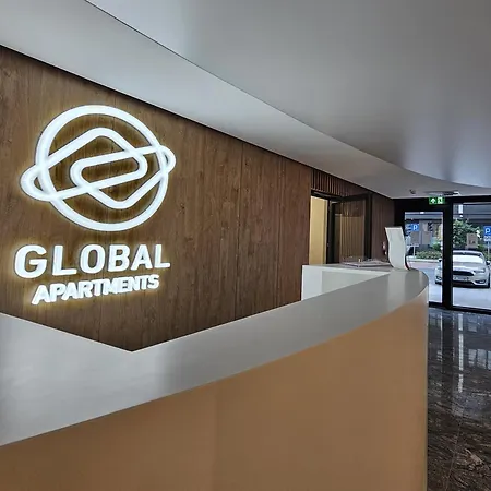 Urban Global Premium - 10th Floor No 23 - Air Condition - Balcony Apartment Katowice