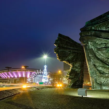 Urban Global Premium,10th Floor No 23, Self Check-in, No Deposit * Katowice